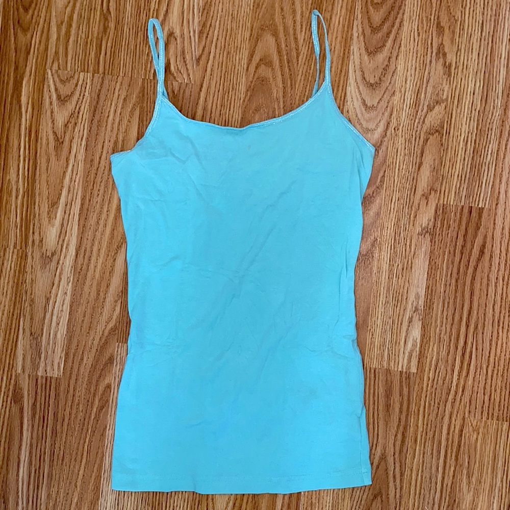 Mint spaghetti strap top!!